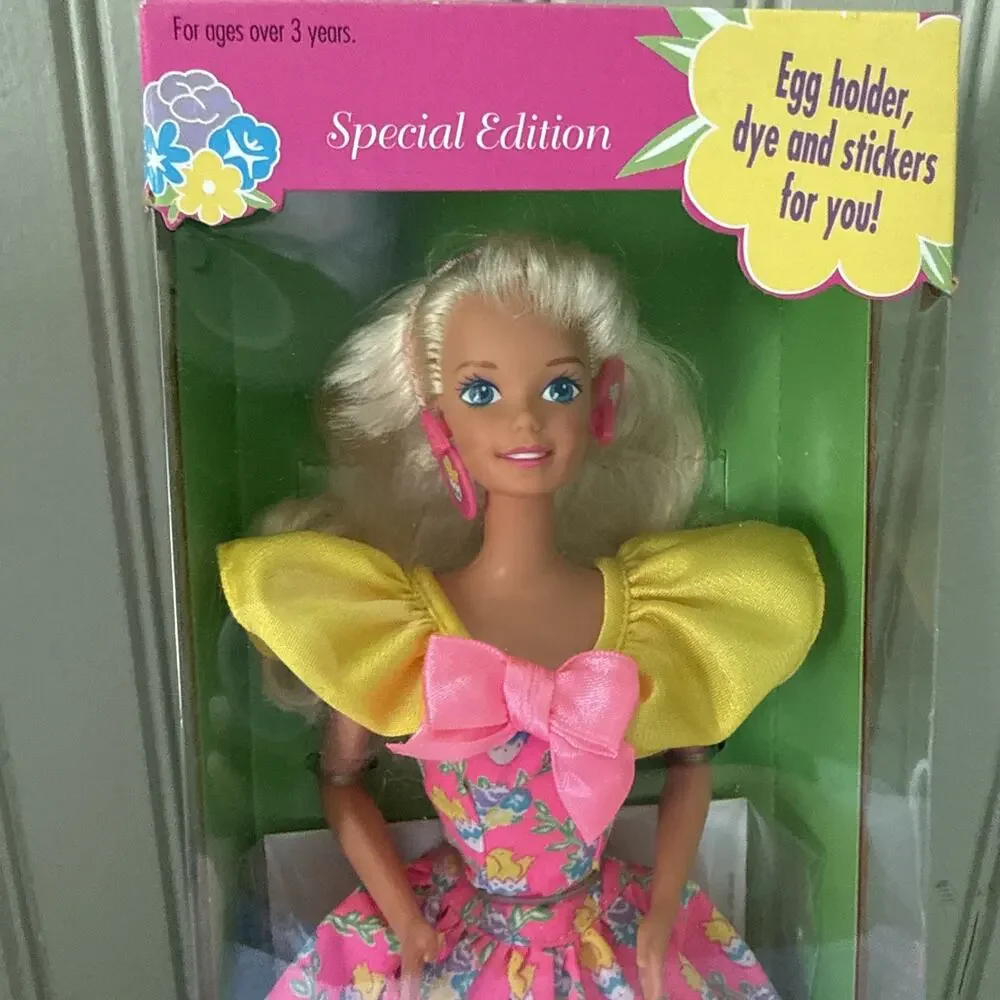Vintage 1994 Mattel Barbie Doll Easter Party Barbie Special Edition Blonde